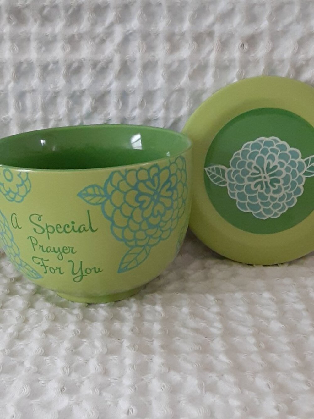 Abbey Press Mug w/ Lid Coaster A Special PRAYER For YOU Psalm 32:11 Rejoice Lord